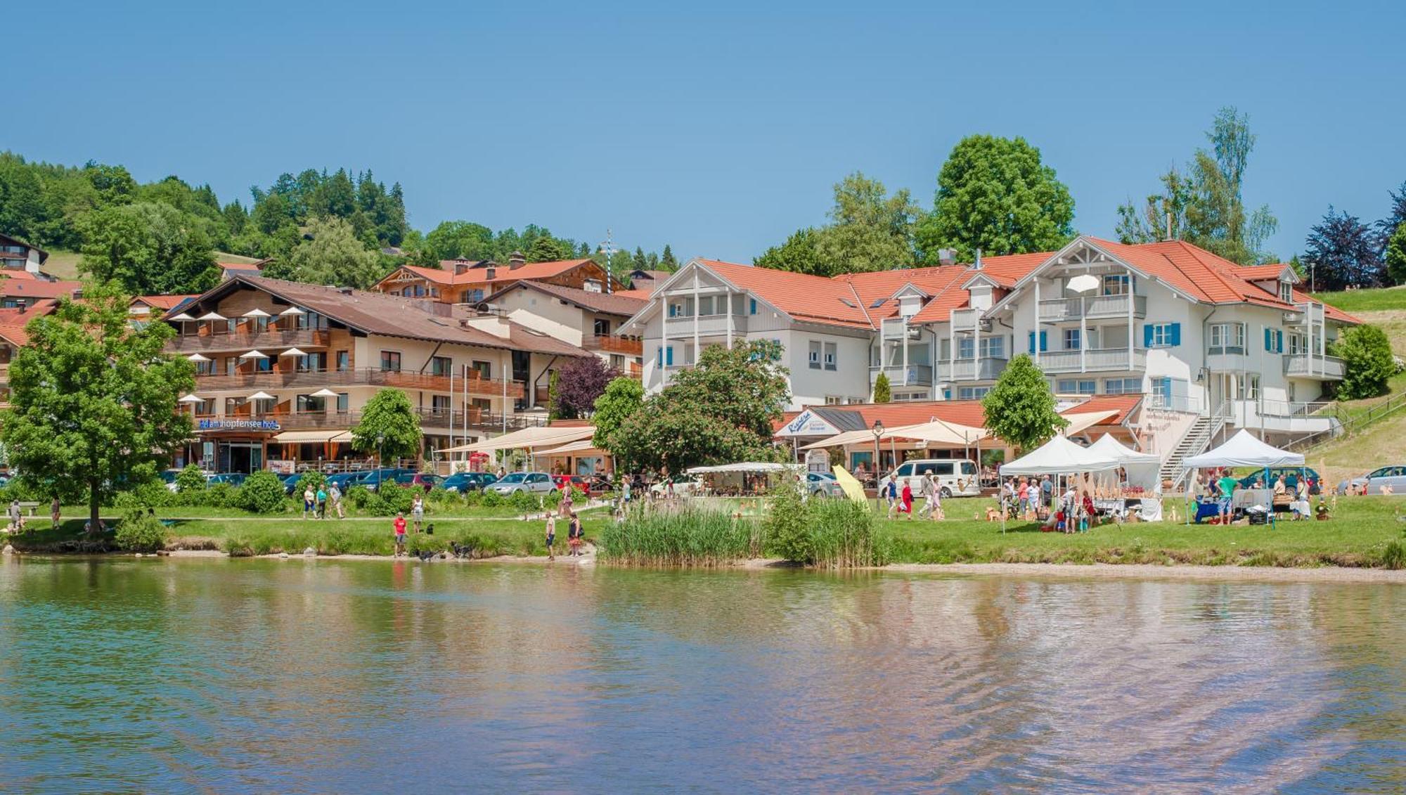 Hotel Am Hopfensee Füssen Exterior foto